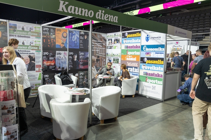 Antroji Kauno knygų mugės diena