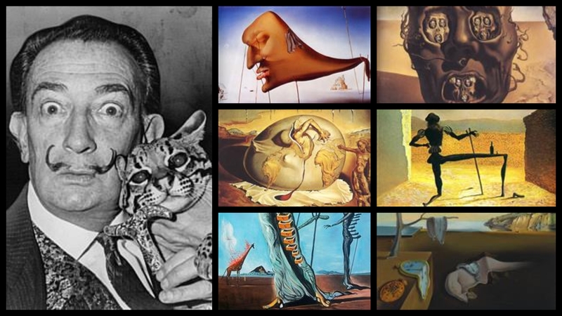 Menininkas, primenantis šizofreniką: Salvadoro Dali fenomenas