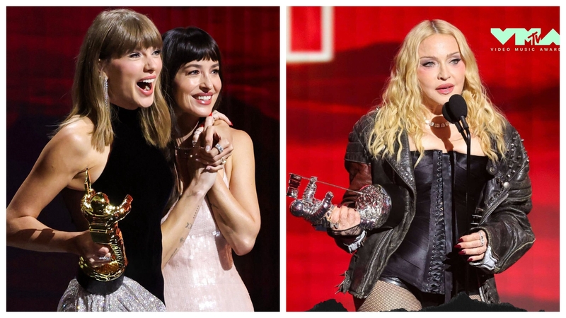 MTV vaizdo klipų apdovanojimai: Taylor Swift įėjo į istoriją, Madonna pelnė daugiausiai statulėlių