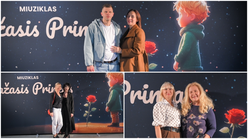 Žinomi žmonės su šeimomis rinkosi į „Mažojo princo“ miuziklą Kauno „Žalgirio“ arenoje