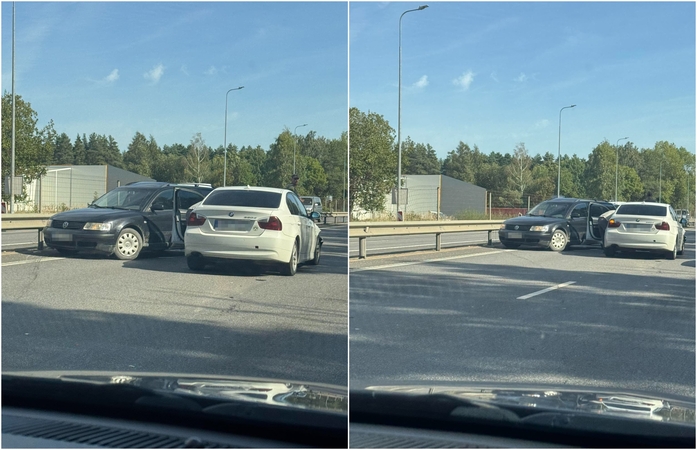 Kelio nepasidalijo BMW ir „Volkswagen“ 