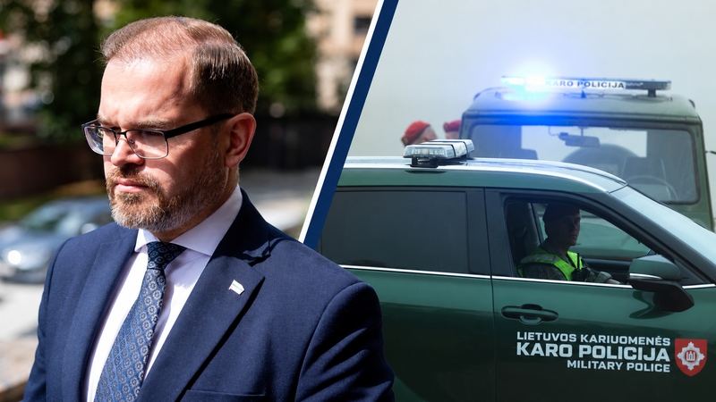 Ministras: Lietuvoje numuštas dronas turėjo sprogmenį
