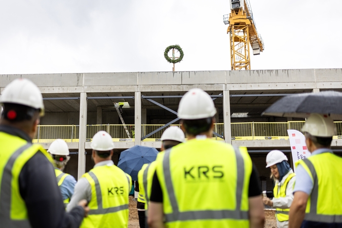 Statybų bendrovė KRS išnaudoja augančios rinkos galimybes ir planuoja rekordinius metus