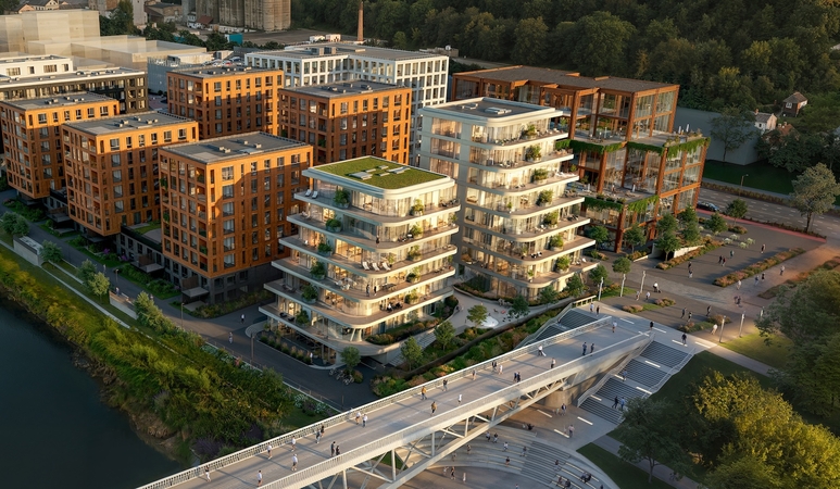 „SBA Urban“ pradeda naujo gyvenamojo projekto Kaune statybas – investicijos sieks 19 mln. eurų