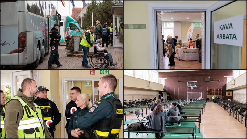 Civilinės saugos pratybos: į Kauno rajoną evakuoti gyventojai iš kelių savivaldybių