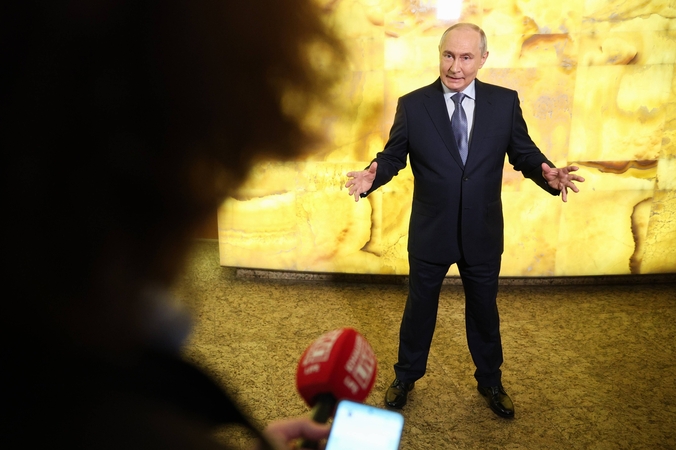 Vladimiras Putinas: Rusija nesiruošia konfliktui su Europa