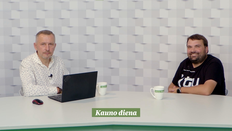 Gražvydas Mauižys (kairėje) ir Benas Gabrielius Urbonavičius (dešinėje)