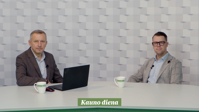 Gražvydas Mauižys (kairėje) ir Lukas Alsys (dešinėje)