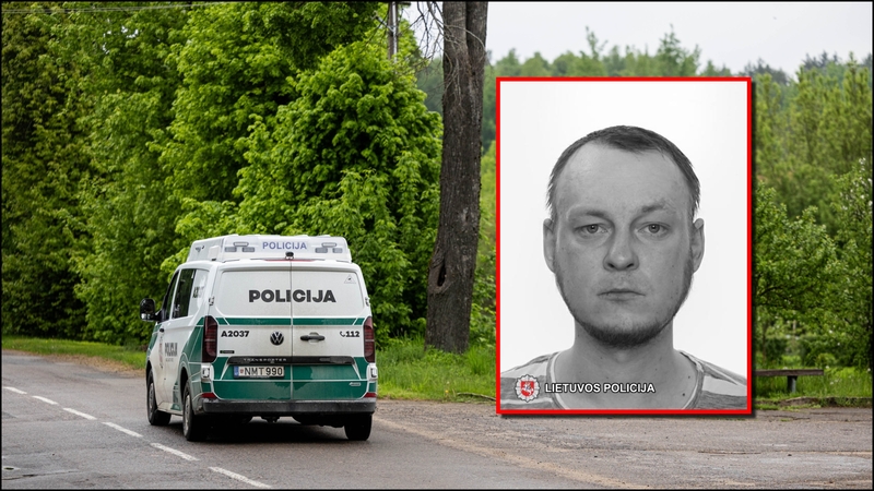 Policija ieško įtariamojo sunkiu nusikaltimu: gali slapstytis Vilniuje