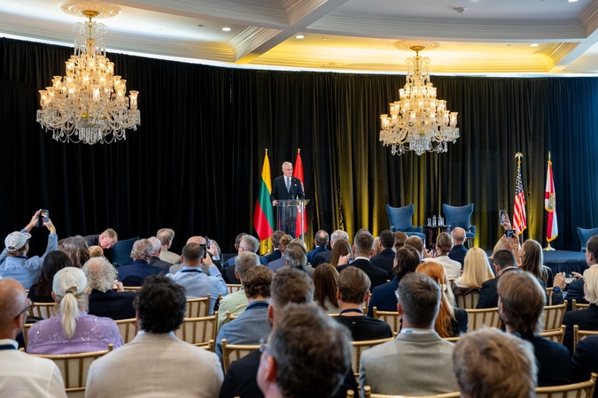Prezidentas Majamyje: Lietuvos verslas į Floridą atvyksta su pasiūlymu