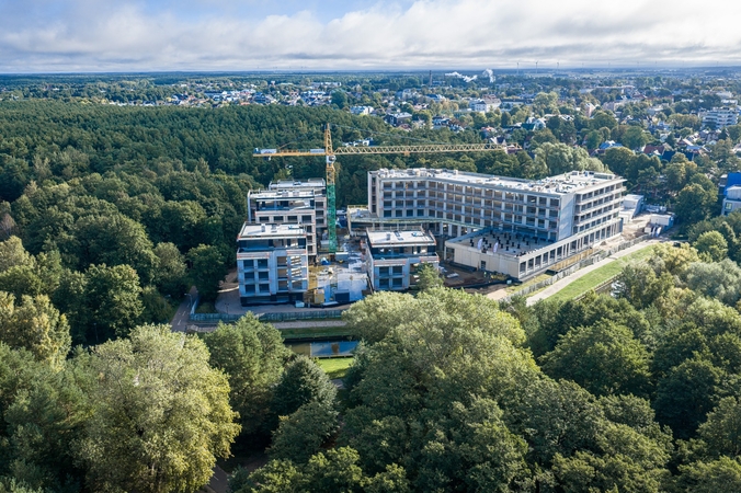 „Vastint“ baigė viešbučio „Palanga Marriott Resort & Spa“ konstrukcijų statybą