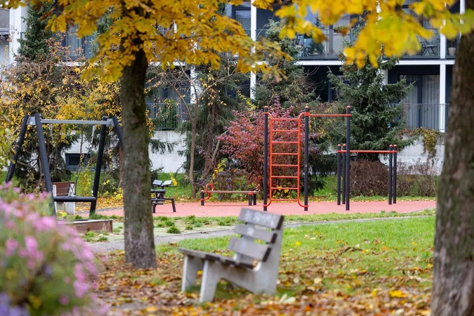 Sporto salė – tiesiai po langais: vilnietis sugalvojo būdą, kad neliktų pasiteisinimų