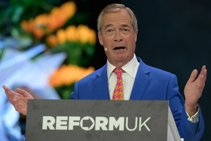 Farage‘o partijoje „Reform UK“ – naujas skandalas dėl finansinių aukų