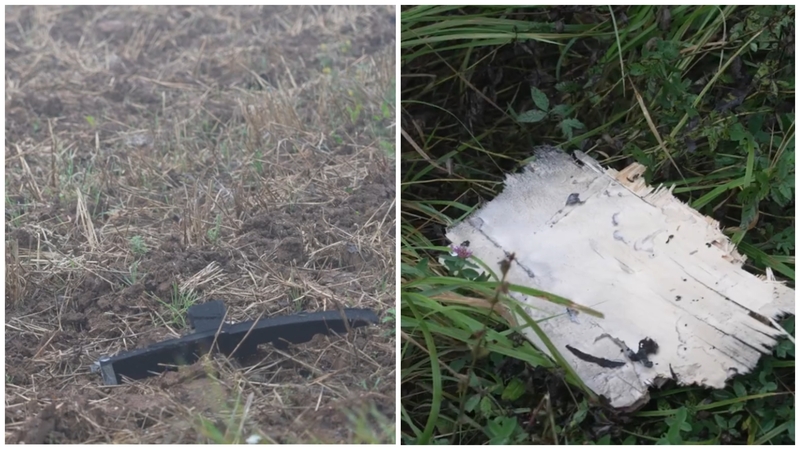 Lietuvoje numuštas dronas: kariuomenė paviešino vaizdo įrašą