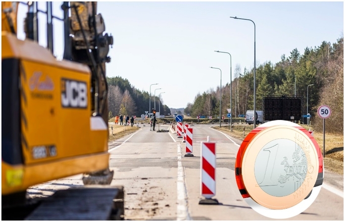 Tyrimas atskleidė, kokią naudą sukuria į kelių remontą investuotas euras 
