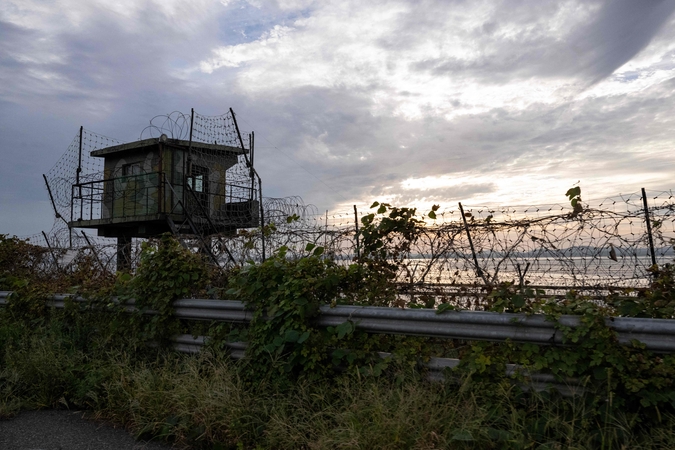 Demilitarizuotoje zonoje sužeisti Pietų Korėjos kariai