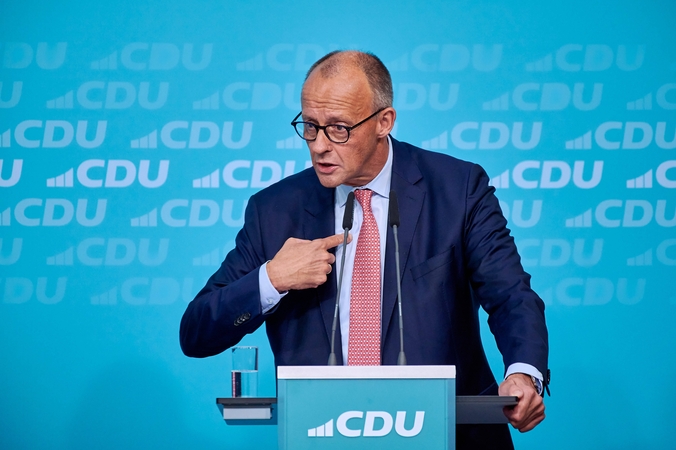 Beveik pusė vokiečių tikisi, kad iki metų galo Merzo nebeliks pareigose