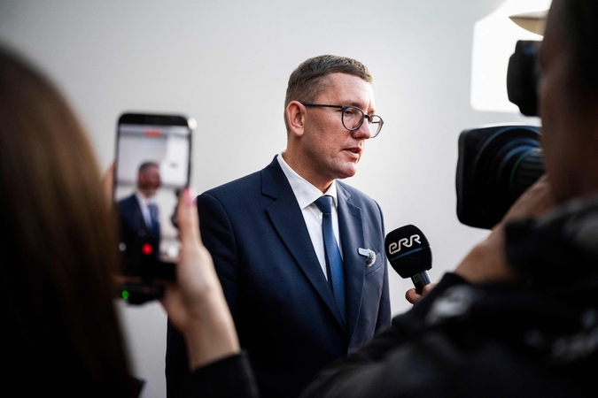Estijos premjeras: esame pasirengę nedelsiant uždaryti sieną su Rusija