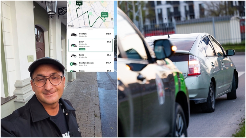 Išaugusias „Bolt“ paslaugų kainas pastebėjo ir Orijus Gasanovas: skirtumas – bemaž dvigubas