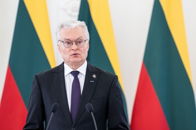 Prezidentas: niekas ant sienos nėra išraižęs, kad JAV kariai bus Lietuvoje