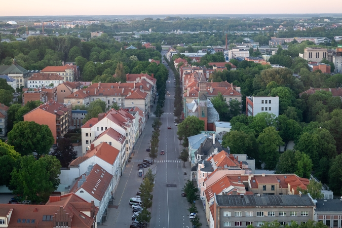 Klaipėdoje pradedama asfaltuoti beveik 2 km Liepojos gatvės ruožą