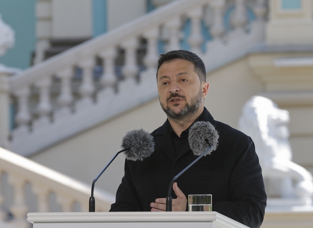 Zelenskis: visas pasaulis, kuris mums padeda, praėjusias savaites atostogavo
