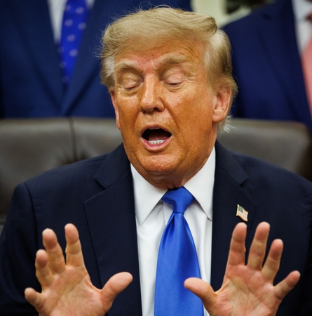 Trumpas pareiškė, kad jo pasiuntiniai veža į Maskvą ir Kyjivą planą, kaip užbaigti karą