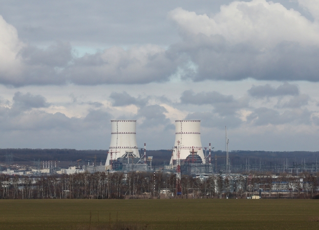 TATENA: į Rusijos atominės elektrinės aušinimo bokštą pataikė dronas, gaisro nekilo