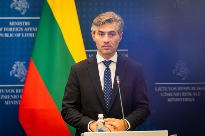 Užsienio reikalų ministras: JAV ir Lietuva turi vienodą požiūrį į Rusijos hibridines grėsmes