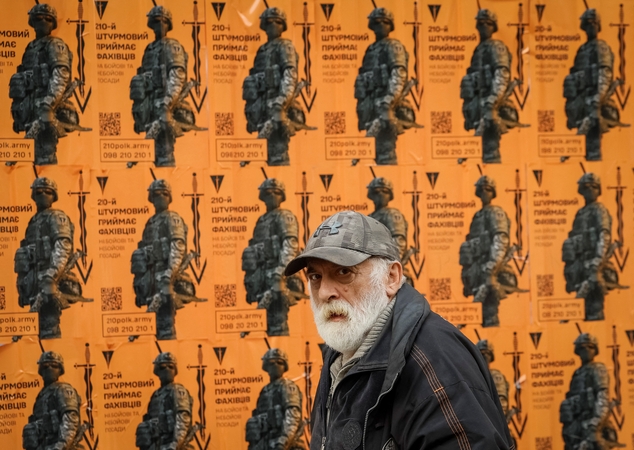 Rusijos armijai leista verbuoti rimtų sveikatos sutrikimų turinčius žmones
