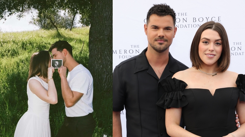 „Saulėlydžio“ žvaigždė Tayloras Lautneris ir žmona Taylor tapo tėvais