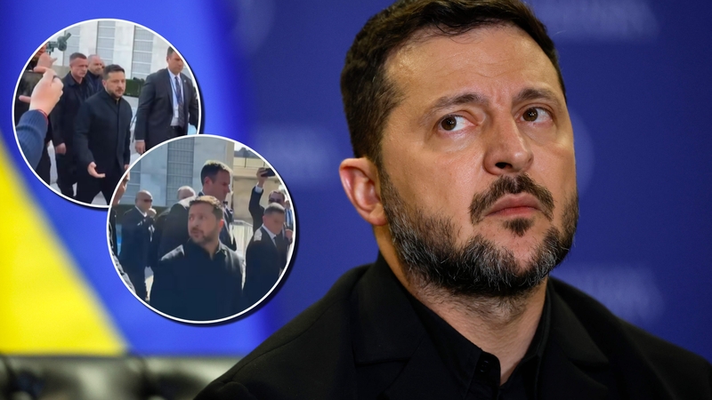 Paklaustas, kada atvyks į Maskvą, Zelenskis rėžė: ant raketos bl*t