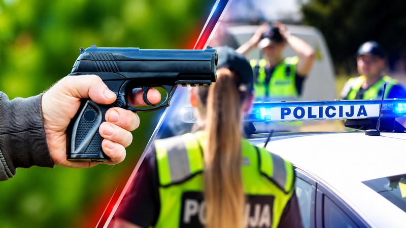 Grėsmingas pranešimas: kaimyno namuose girdžiu šūvius