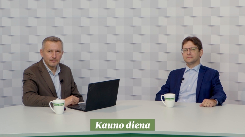 Gražvydas Mauižys (kairėje) ir Kastytis Šmigelskas (dešinėje)