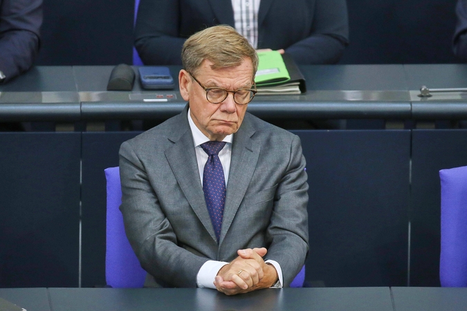 Wadephulas ragina Ukrainą teikti daugiau užsakymų Vokietijos ginklų pramonei