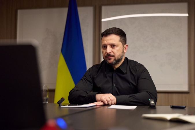 Zelenskis: rinkimus galima surengti nors ir rytoj – bet kartu neįmanoma