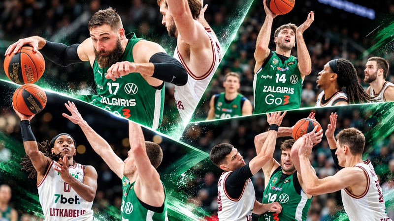 „Lietkabelį“ sutriuškinęs „Žalgiris“ pasiekė visų laikų LKL rekordą