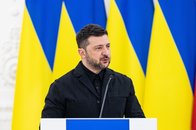 Zelenskis: artimiausiomis dienomis Ukrainai gresia ypač didelis pavojus