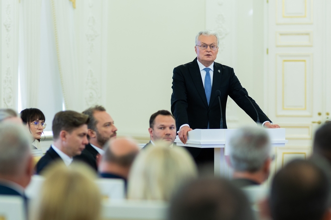 Nausėda: stipri savivalda yra stiprios ir atsparios demokratinės valstybės pagrindas