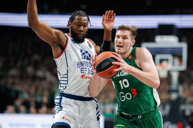 Eurolyga: Kauno „Žalgiris“ – Stambulo „Anadolu Efes“ 70:85