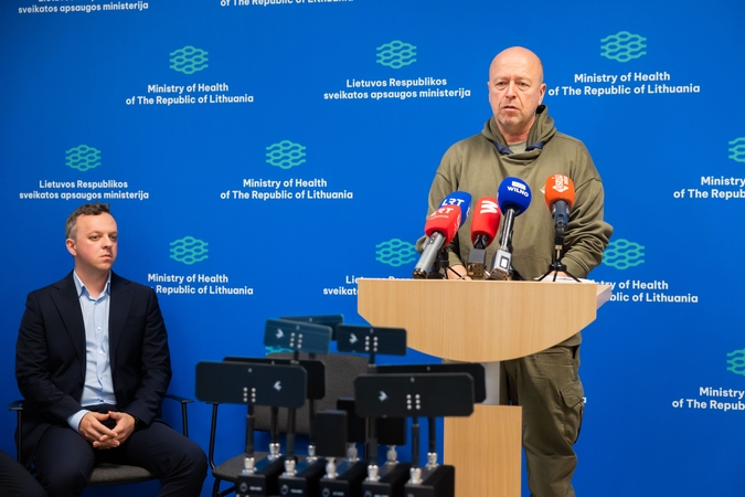 Pristatytos Ukrainos karo medikams skiriamos ir Lietuvoje pagamintos antidronų sistemos