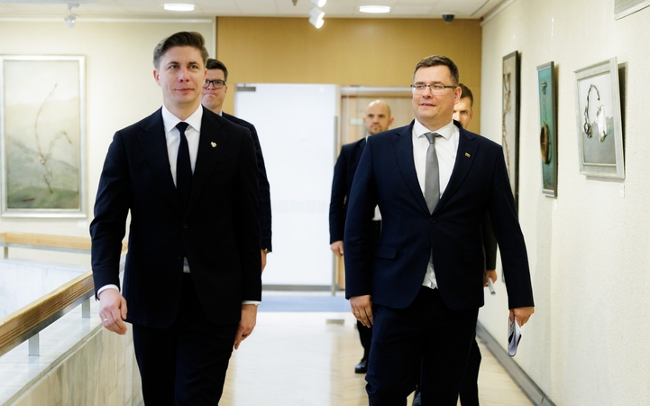 Laurynas Kasčiūnas ir Mindaugas Sinkevičius