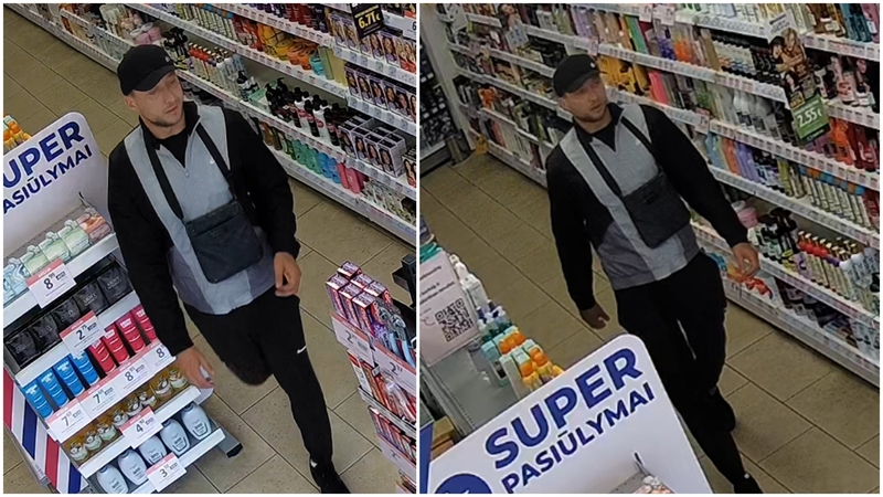 Kauno policininkai turi klausimų šiam vyrui: kvepalai nebuvo už dyką