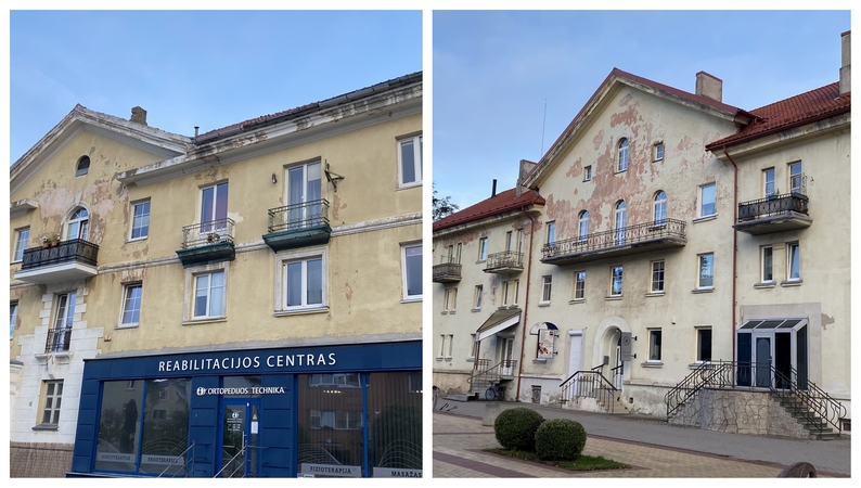 Abu: du pačiame Klaipėdos centre stūksantys namai sulaukė kritinių pastabų.