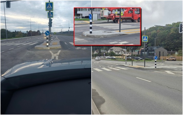 Kaunietis: prie mano akių dužo du automobiliai