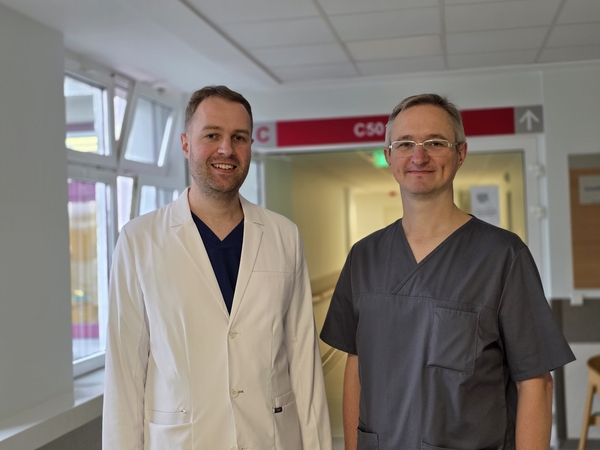 Dr. M. Jakubauskas ir prof. T. Poškus.
