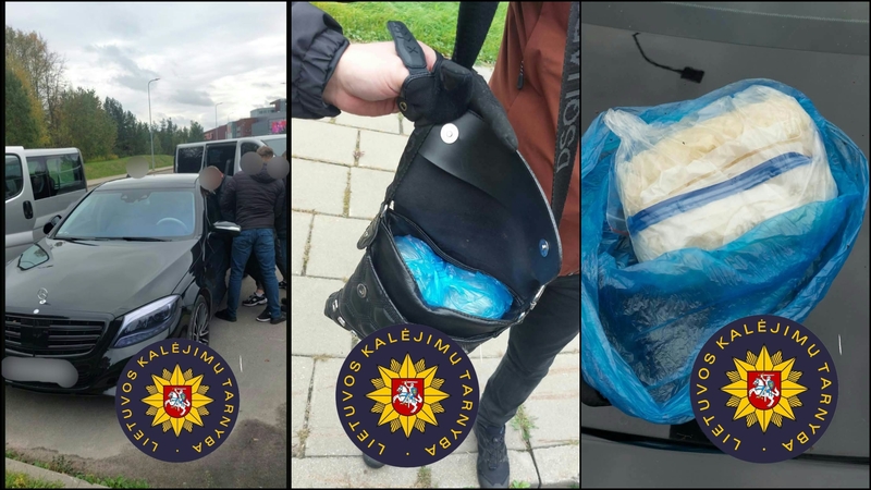 Iš kalėjimo prieš mažiau nei metus išėjęs vyras vėl suimtas: įkliuvo su dideliu kiekiu narkotikų