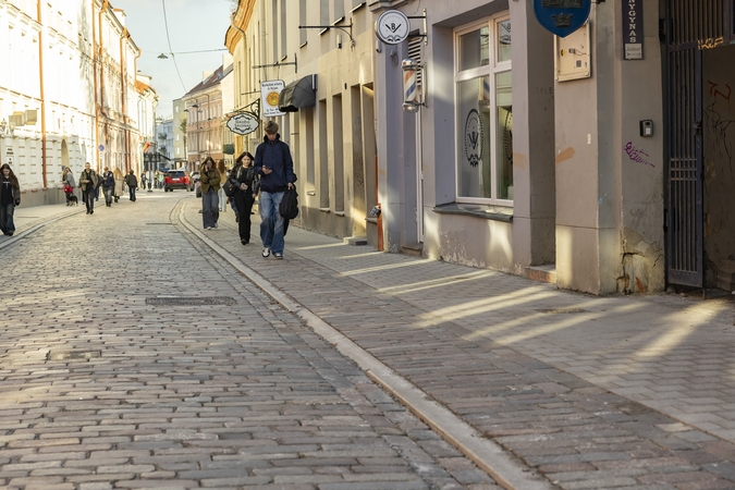 Vilniuje baigtas antrasis Trakų gatvės remonto etapas