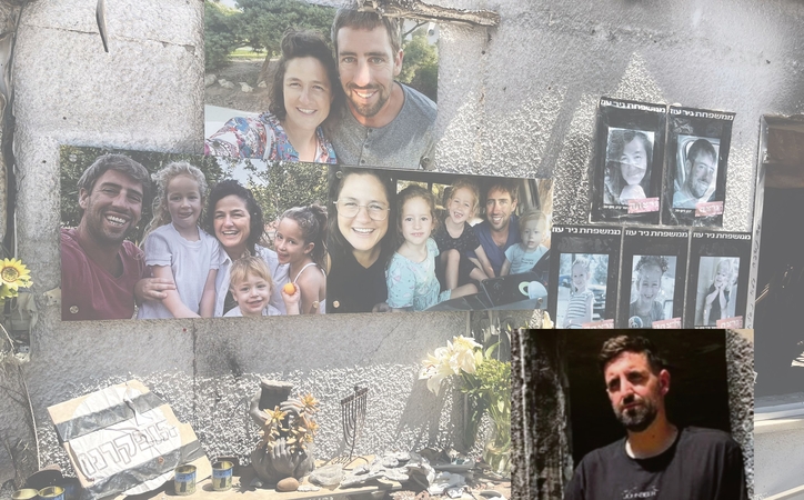 Palikti: Spalio 7-ąją žuvo B. Morag geriausių draugų šeima. „Jei kas nors  čia būtų atvykę dviem valandomis anksčiau, esu tikras, kad šie vaikai būtų išsaugoti“, – įsitikinęs vyras.