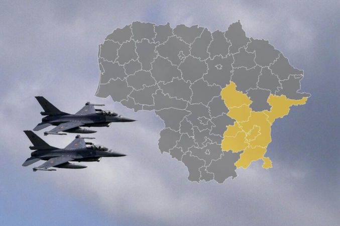 NKVC: Pasvalio rajone galimai rastos drono nuolaužos